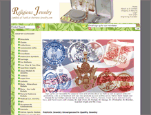 Tablet Screenshot of patriotic-jewelry.com